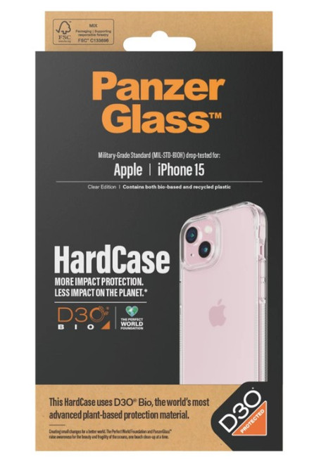 PanzerGlass® HardCase with D3O iPhone 15