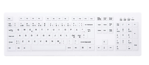 Cherry ActiveKey Keyboard membrane WL white Nordic