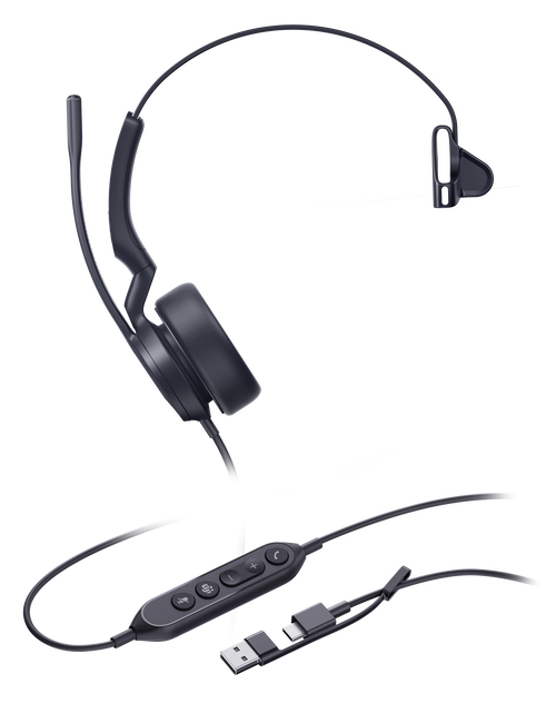 Yealink UH44 Mono Teams USB-C/A