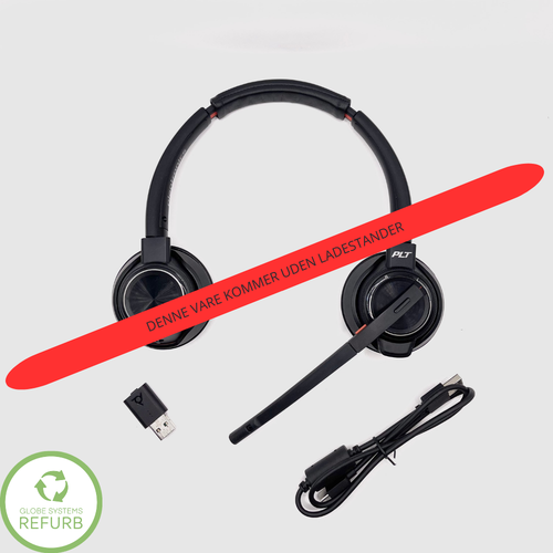 Refurb POLY SAVI 8220-M UC, C, USB-A, Duo, U.Lade