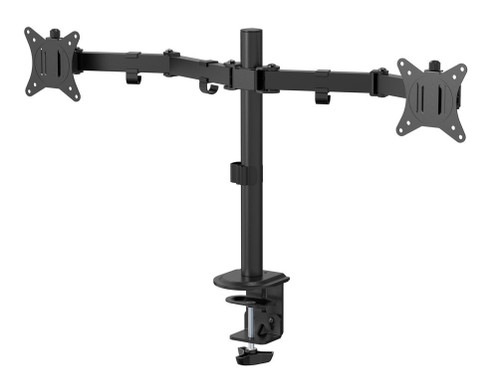 Deltaco ARM-0300-B Dual Desk Mount, 13-32", 9 kg
