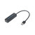 Deltaco UH-734 interface hub USB 3.2 Gen 1 (3.1 Gen 1) Type-A 5000 Mbit/s Black