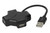 Deltaco UH-737 interface hub USB 2.0 Type-A 480 Mbit/s Black
