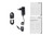 Deltaco UH-739 interface hub USB 2.0 Type-B Black