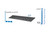 Deltaco TB-630 keyboard Home Bluetooth QWERTY Nordic Black