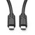 Microconnect USB3.1CC1 USB cable USB 3.2 Gen 2 (3.1 Gen 2) 1 m USB C 100 W Black