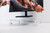 BakkerElkhuizen Q-riser 110 24" Desk Transparent