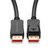 Microconnect MC-DP-MMG-100V1.4 DisplayPort cable 1 m Black