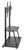 Deltaco ARM-0453-B multimedia cart/stand Black Universal