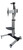 Deltaco ARM-0450 monitor mount / stand 177.8 cm (70") Floor Black