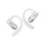 SHOKZ OpenFit Air, weiss Headset Wireless Ear-hook Calls/Music/Sport/Everyday Bluetooth White