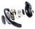SHOKZ OpenFit Air Headset Wireless Ear-hook Calls/Music/Sport/Everyday Bluetooth Black