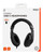 Deltaco HL-51C headphones/headset Wired Head-band Calls/Music USB Type-C Black