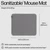 HP 105 Sanitizable Mouse Pad