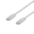 DELTACO U/UTP Cat6a patch cable, 15m, 500MHz, Hvid