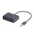 Deltaco USB-A Hub 4 USB-A Ports 5 Gbit/s Black PSU