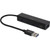 Deltaco Mini hub 3.1 4 USB-A porte Black