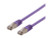 Deltaco U/FTP Cat6a patch cable, LSZH, 1.5m,purple