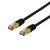 Deltaco SFTP-63SAH networking cable Black 3 m Cat6a S/FTP (S-STP)