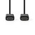 Nedis CCGT64750BK20 USB cable USB 3.2 Gen 2 (3.1 Gen 2) 2 m USB C Black