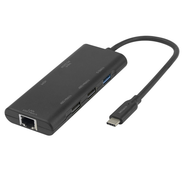 Deltaco USBC-HDMI31 laptop dock/port replicator USB Type-C Black