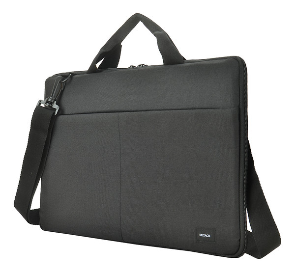 Deltaco NV-403 laptop case 35.6 cm (14") Sleeve case Black