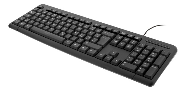 Deltaco TB-53 keyboard USB QWERTY Nordic Black