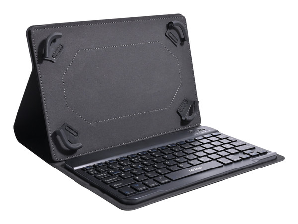 Deltaco TB-138 keyboard Bluetooth QWERTY Black