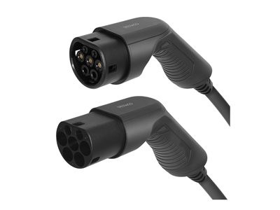Deltaco e-Charge, kabeltype 2 - type 2, 3-faset, 16A, 3M