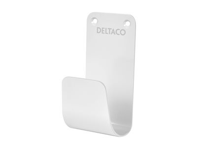 E-charge cable hook, stainless steel SS304, white
