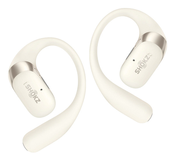 SHOKZ OpenFit 2 Headset True Wireless Stereo (TWS) Ear-hook, Open-ear Calls/Music/Sport/Everyday Bluetooth Beige