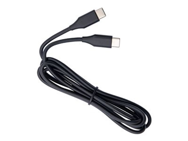 Jabra Evolve2 USB Cable, USB-C to USB-C Black