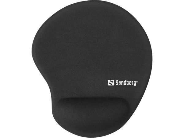 Sandberg Mouse Pad with Wrist Pillow - Gel, Bulk
