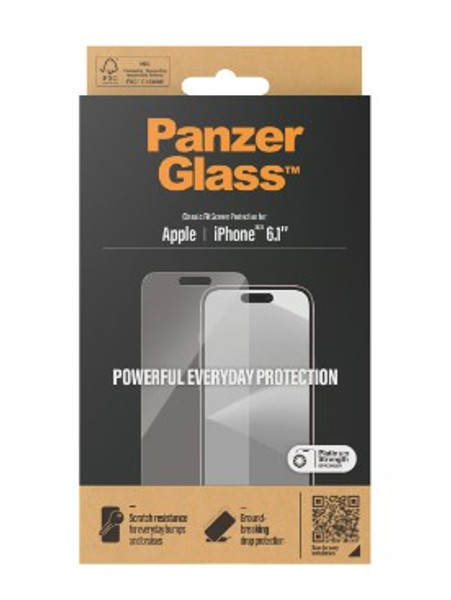 PanzerGlass Screen Protector iPhone15