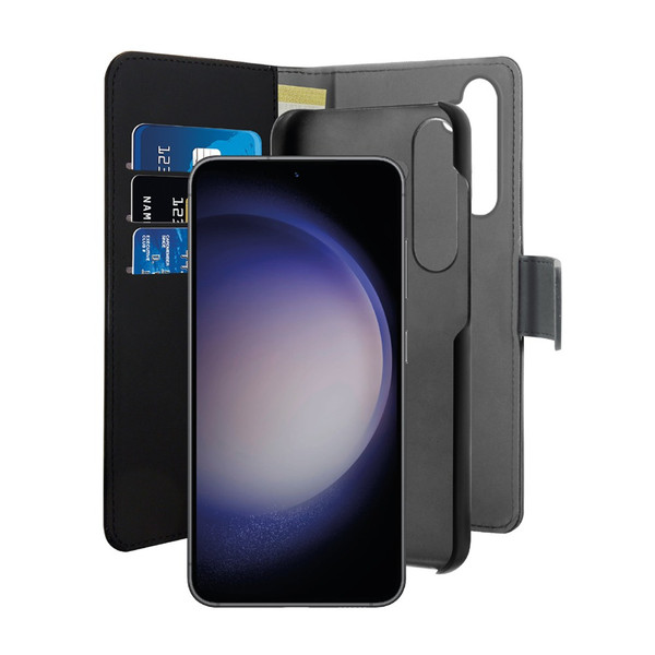 Samsung Galaxy S24 wallet, detachable, black