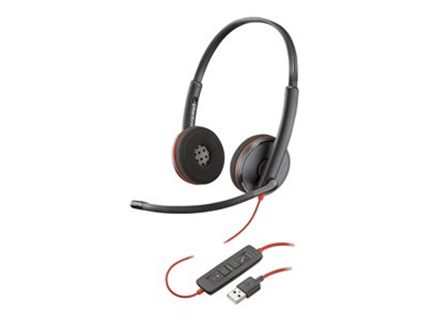 HP Poly Blackwire 3220 BLACK USB-A BULK