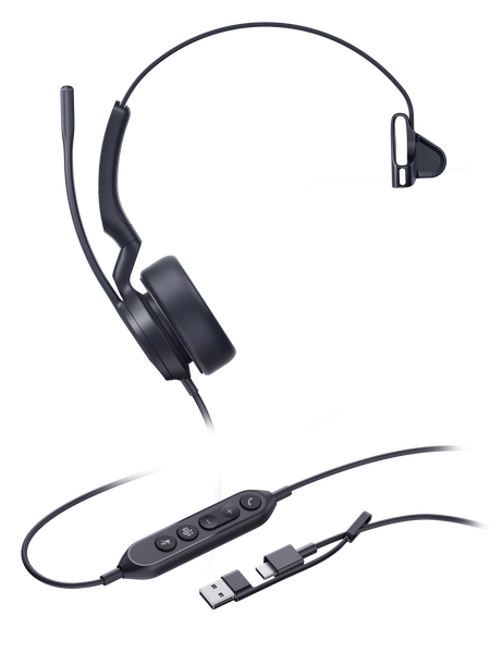 Yealink UH44 Mono Teams USB-C/A