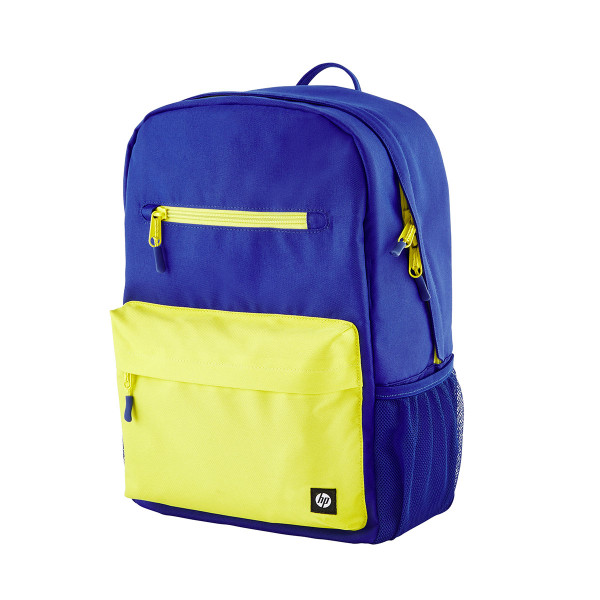 HP Campus Blue Backpack 15.6" Blue, Yellow