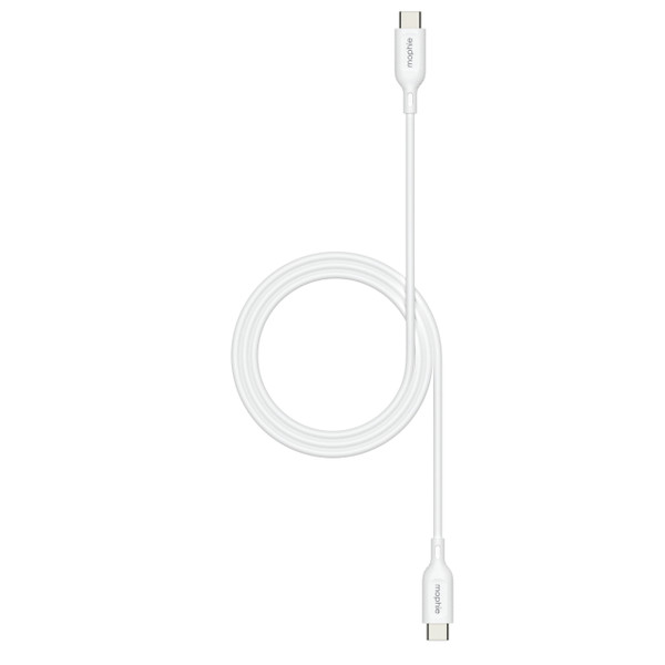 mophie essentials charging cables | 1M USB cable USB 2.0 USB C White