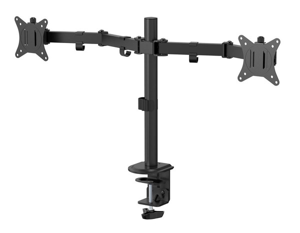 Deltaco ARM-0300-B Dual Desk Mount, 13-32", 9 kg