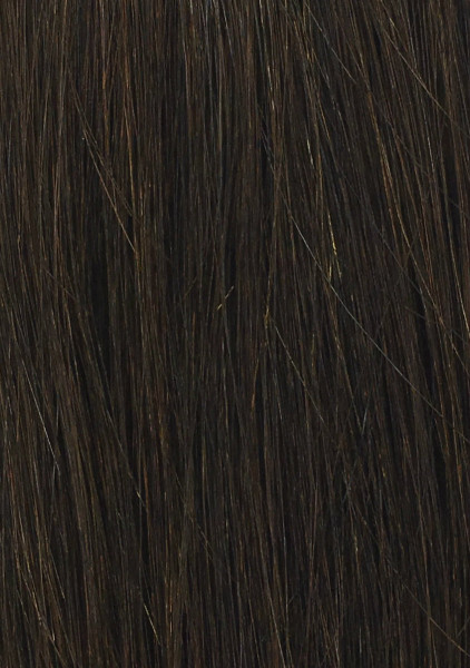 Color 2- Hand Tied HYBRID Weft Hair Extensions -22" in Length
