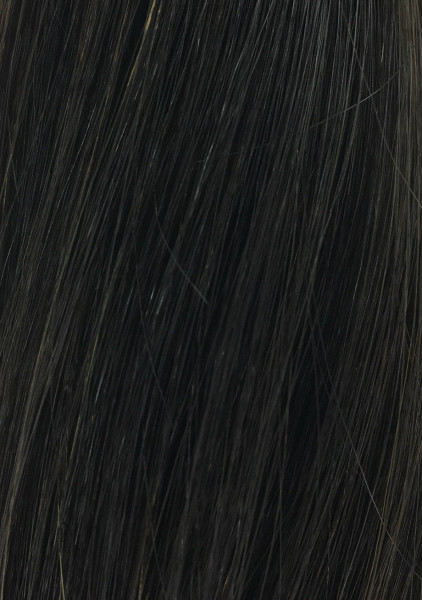 Color 1B- Hand Tied HYBRID Weft Hair Extensions -22" in Length