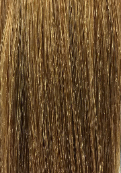 Color 30K- Hand Tied HYBRID  Weft Hair Extensions -22" in Length