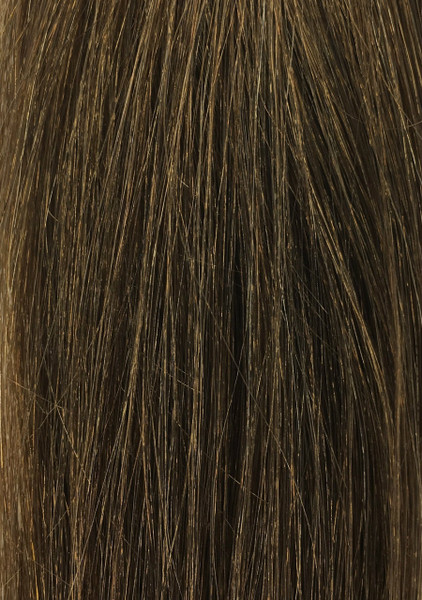 Color 3-  Hand Tied HYBRID Weft Hair Extensions-  22" in Length