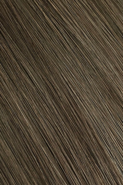 Color 7Ash - Hand Tied Hybrid Weft Hair Extensions -18" in Length