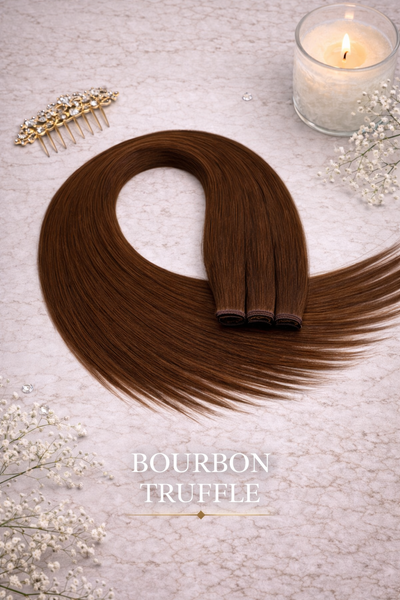 Bourbon Truffle - Naked Weft Hair Extension