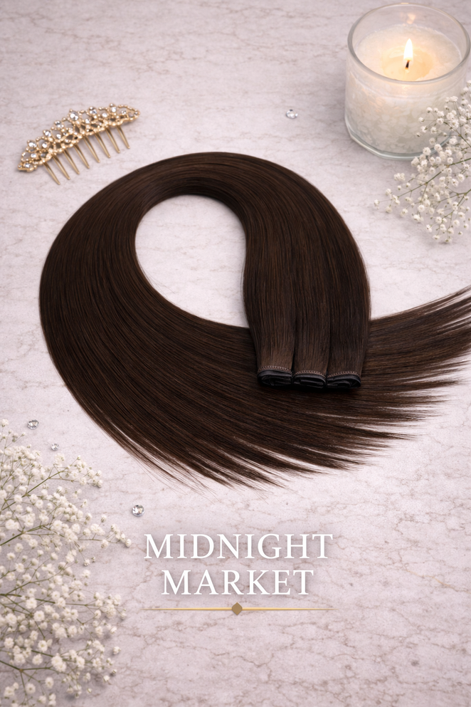 Midnight Market- Naked Weft Hair Extension