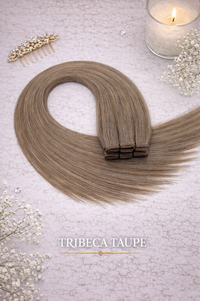 Tribeca Taupe - Naked Weft Hair Extension