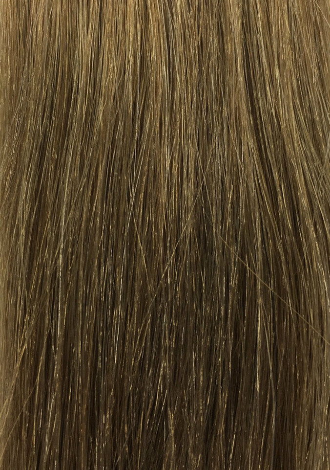 Color 5- Hand Tied HYBRID Weft Hair Extensions -22" in Length