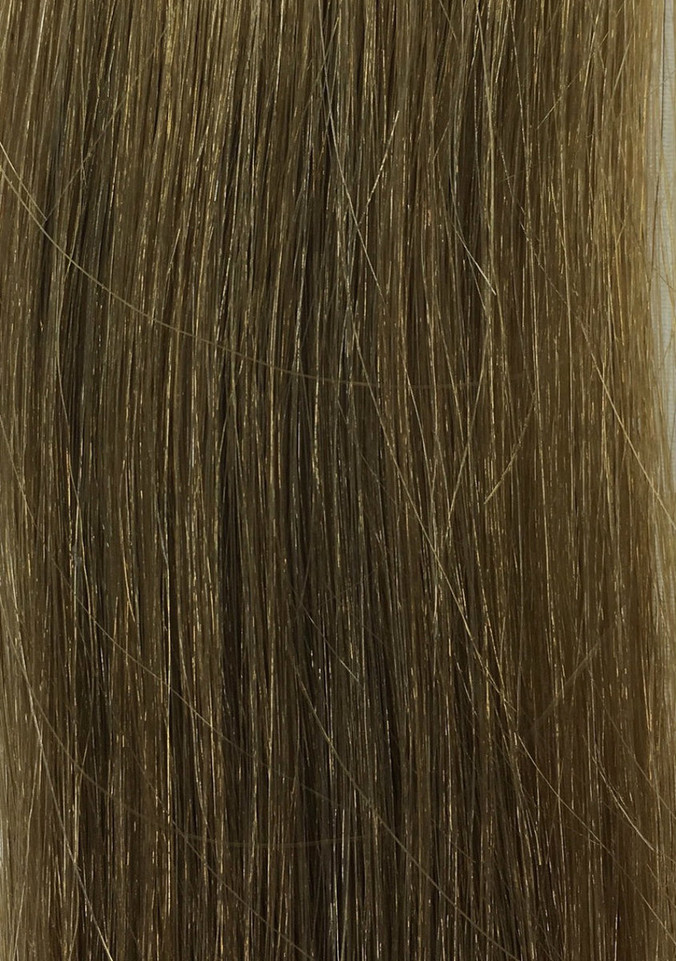 Color 6- Hand Tied Weft Hair Extensions -22" in Length